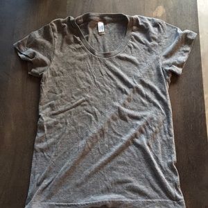 American Apparel Gray Tee - The Track Shirt Sz M